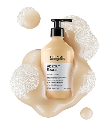 בקבוק שמפו לשיער יבש עד יבש מאוד